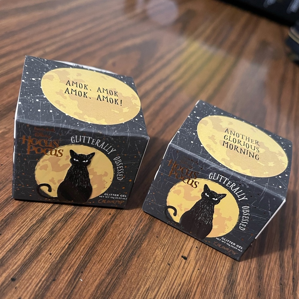 NIB ColourPop Hocus Pocus colab glitter pots